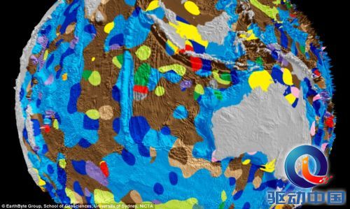 澳大利亚科学家绘制首幅海底地质交互电子地图