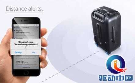 Bluesmart智能行李箱:防盗可显示重量