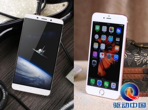颜值巅峰对决!360奇酷旗舰版VS iPhone6sPlus