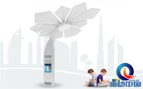 迪拜土豪大手笔：3D打印直连WiFi棕榈树 