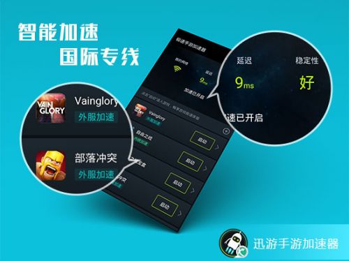 卡顿延迟必杀技 迅游手游加速器惊喜来袭