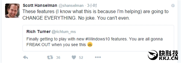 微软自曝全新Win10：让你目瞪口呆