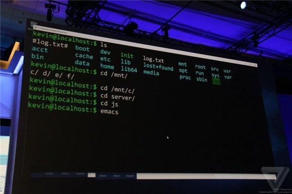 Win10原生支持Linux Bash命令行:开发免虚拟机