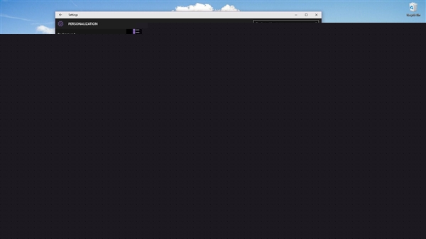 Windows 10暗黑主题图赏:喜欢吗?