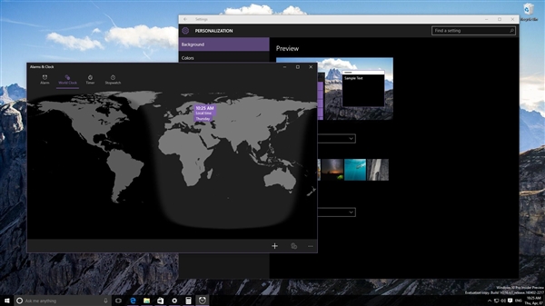 Windows 10暗黑主题图赏:喜欢吗?