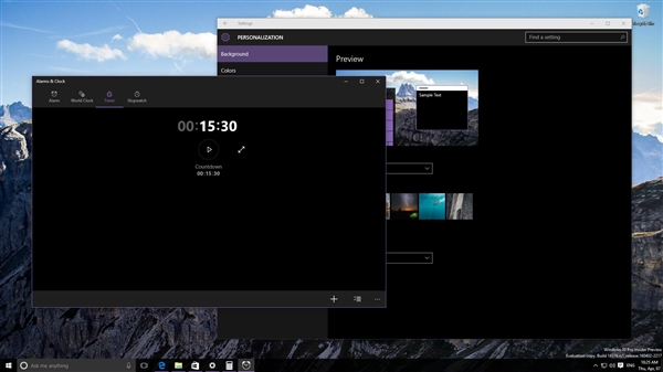 Windows 10暗黑主题图赏:喜欢吗?