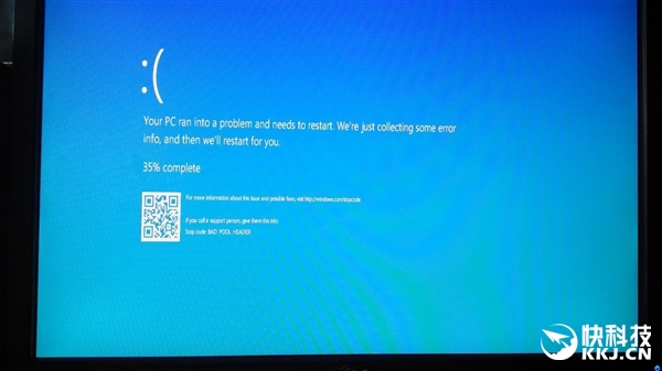 微软与时俱进:Win10蓝屏界面加入二维码