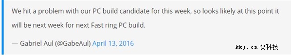 神速!Win10新版14322即将推送:PC用户悲报