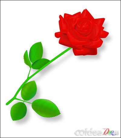 Illustrator教程：绘制漂亮的玫瑰花