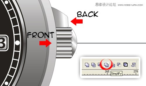 CorelDraw绘制超真实的手表教程