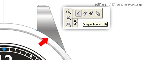 CorelDraw绘制超真实的手表教程