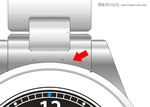 CorelDraw绘制超真实的手表教程