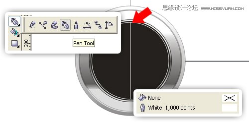 CorelDraw绘制超真实的手表教程