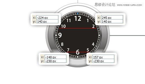 CorelDraw绘制超真实的手表教程