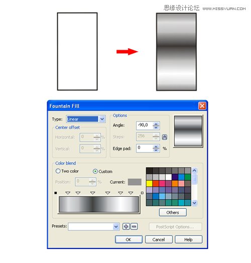 CorelDraw绘制超真实的手表教程