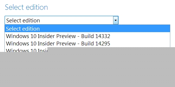 简体中文!Windows 10 Build 14332官方镜像下载