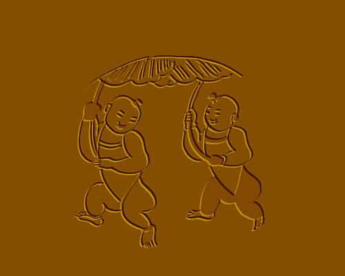 面板雕刻人物轮廓的PS实例教程