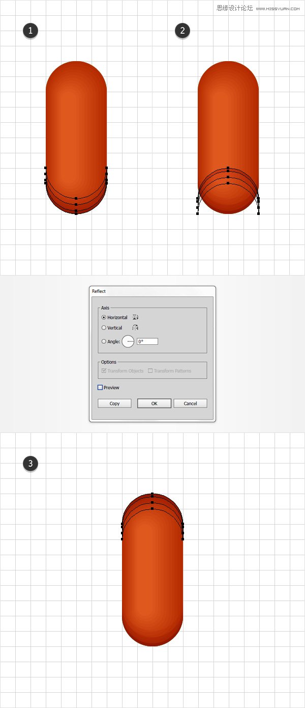 Illustrator制作可爱有趣的小烤肠文字效果,PS教程,思缘教程网