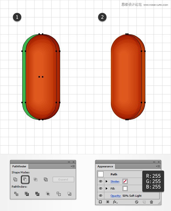 Illustrator制作可爱有趣的小烤肠文字效果,PS教程,思缘教程网