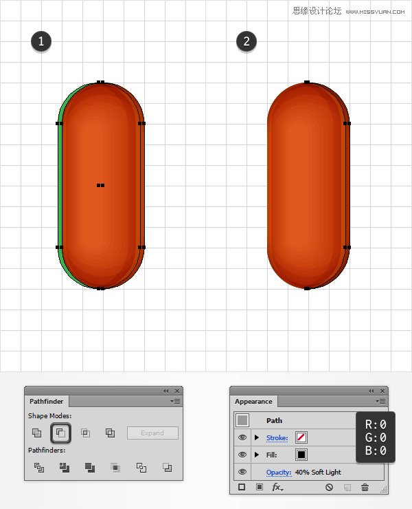 Illustrator制作可爱有趣的小烤肠文字效果,PS教程,思缘教程网