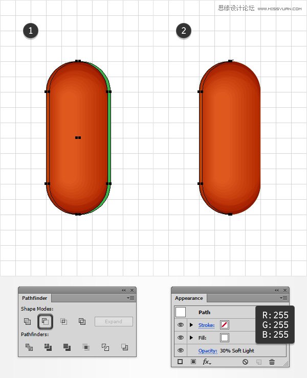 Illustrator制作可爱有趣的小烤肠文字效果,PS教程,思缘教程网