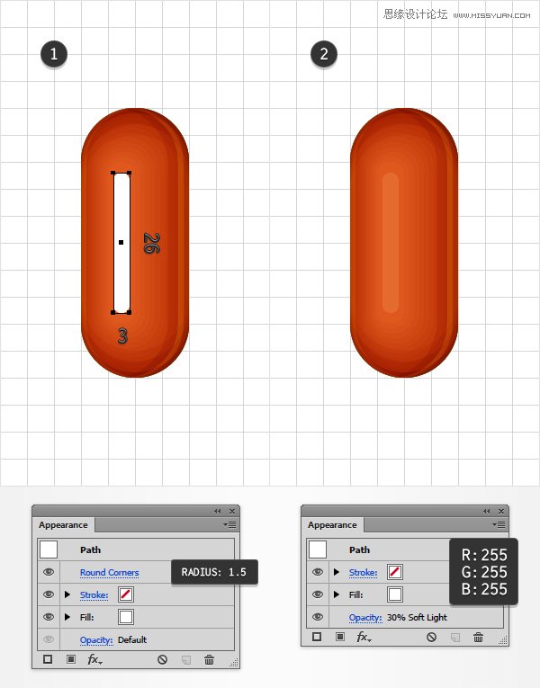 Illustrator制作可爱有趣的小烤肠文字效果,PS教程,思缘教程网