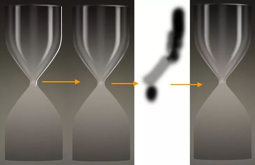 制作质感古铜色时间沙漏图片的PS教程
