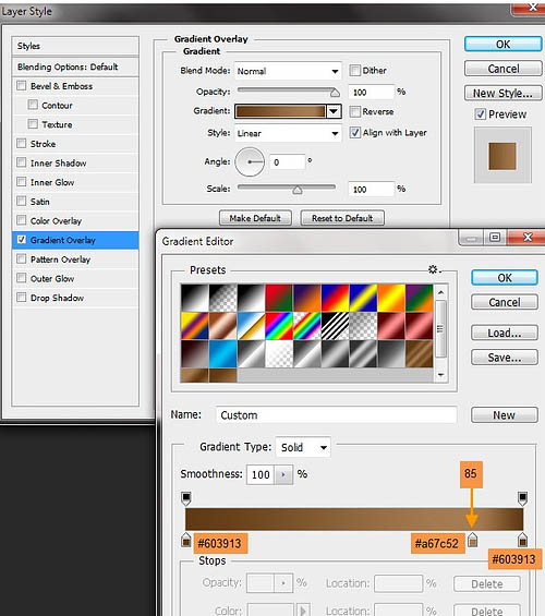 制作质感古铜色时间沙漏图片的PS教程
