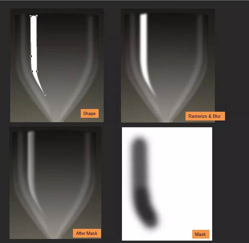 制作质感古铜色时间沙漏图片的PS教程