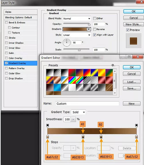 制作质感古铜色时间沙漏图片的PS教程