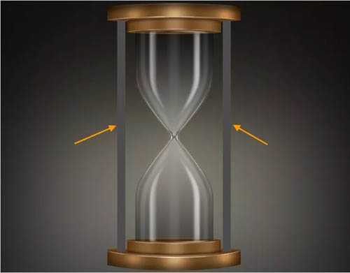 制作质感古铜色时间沙漏图片的PS教程