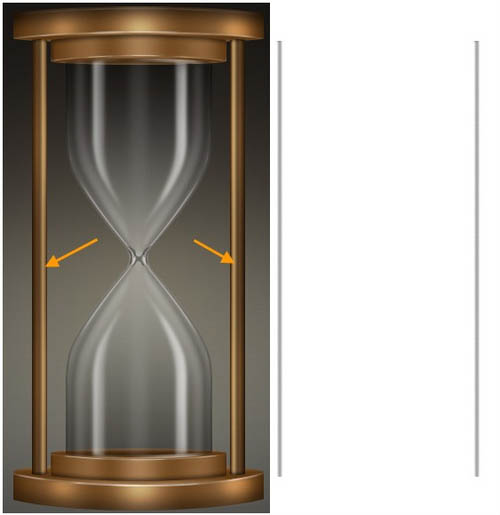 制作质感古铜色时间沙漏图片的PS教程