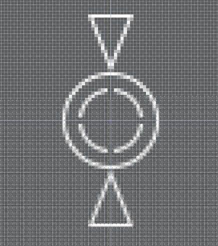 制作圆形黑白几何图案的PS教程
