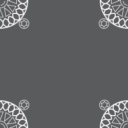 制作圆形黑白几何图案的PS教程