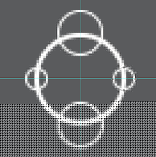 制作圆形黑白几何图案的PS教程