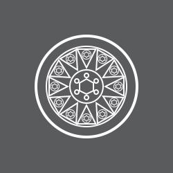 制作圆形黑白几何图案的PS教程