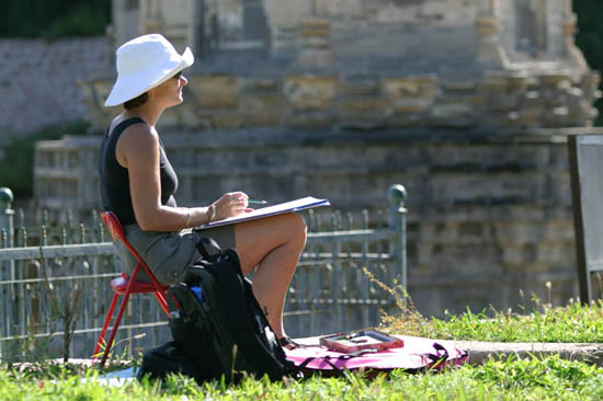 给复杂照片更换背景的PS教程