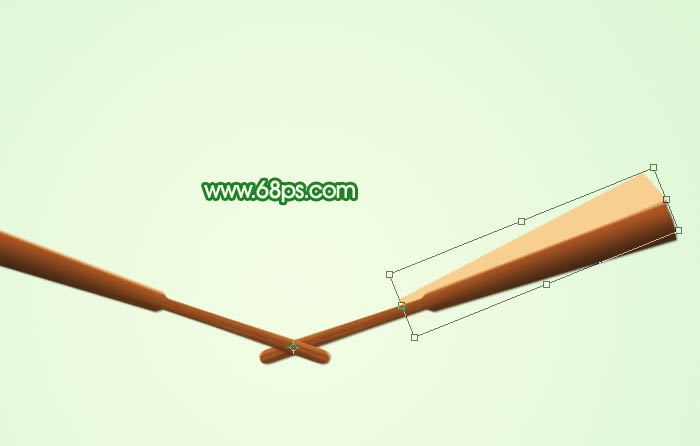 制作夏日水彩荷花扇子图片的PS教程