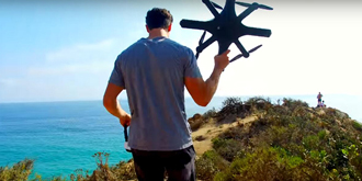 美一公司推出可拍摄360度全景4K视频无人机