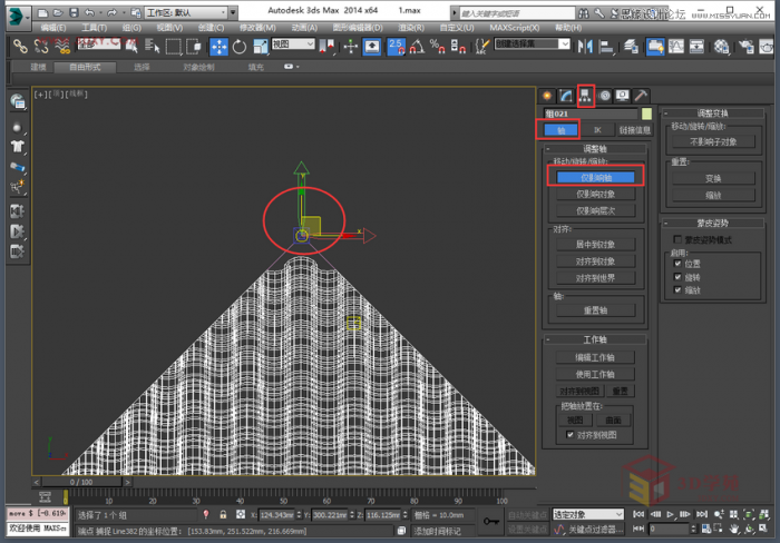 3Dmax制作逼真的古典凉亭效果图,PS教程,思缘教程网