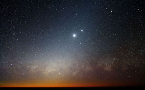 ps海报制作星空素材