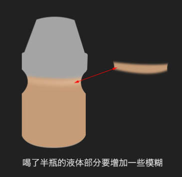 制作逼真瓶装牛奶实例图片的PS教程