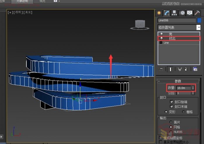 3DMAX制作逼真的环形建筑效果图教程,PS教程,思缘教程网