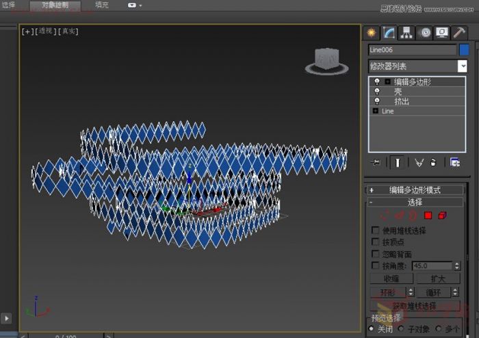 3DMAX制作逼真的环形建筑效果图教程,PS教程,思缘教程网