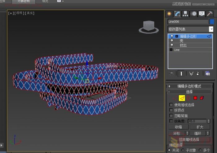 3DMAX制作逼真的环形建筑效果图教程,PS教程,思缘教程网