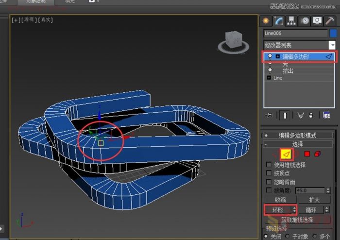 3DMAX制作逼真的环形建筑效果图教程,PS教程,思缘教程网