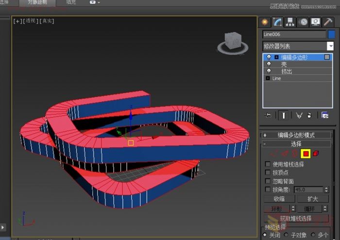 3DMAX制作逼真的环形建筑效果图教程,PS教程,思缘教程网