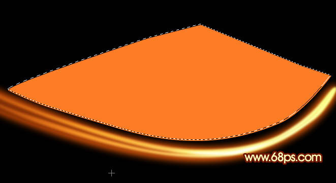 制作漂亮红色动感光束图案的PS教程