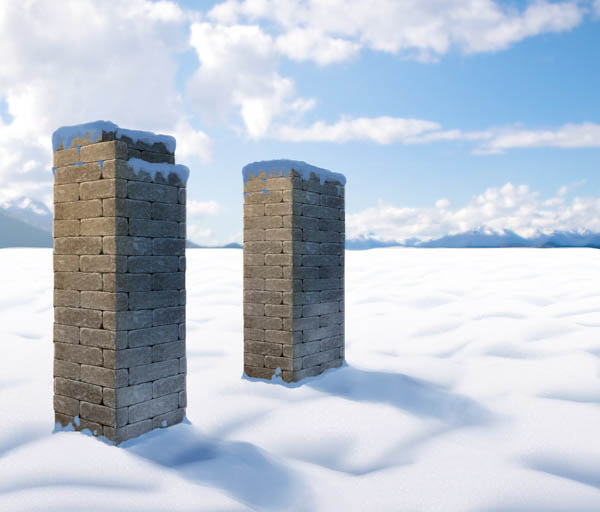 如何给图片添加厚厚积雪效果的PS教程