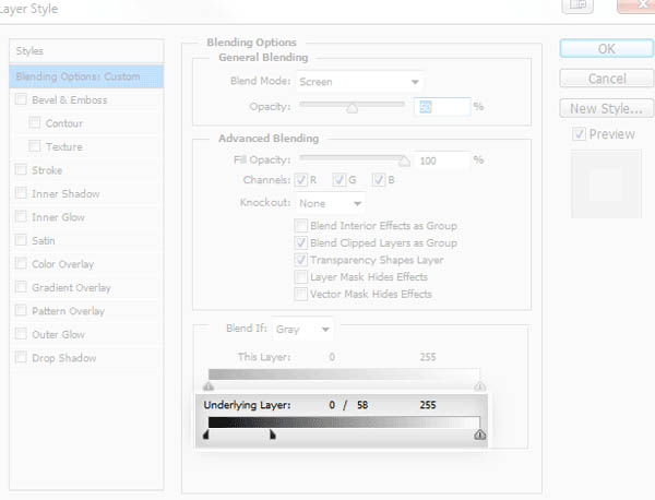 如何给图片添加厚厚积雪效果的PS教程